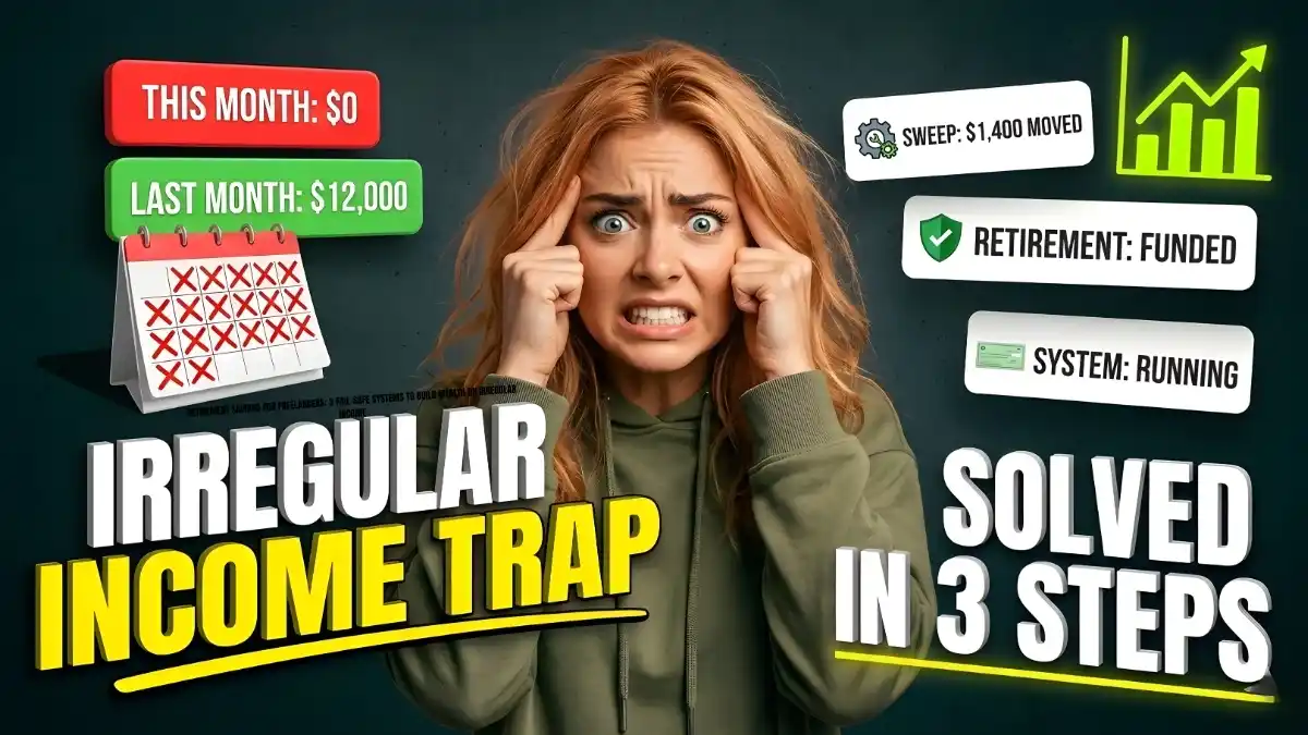 Retirement Savings for Freelancers: 3 Fail-Safe Systems to Build Wealth on Irregular Income