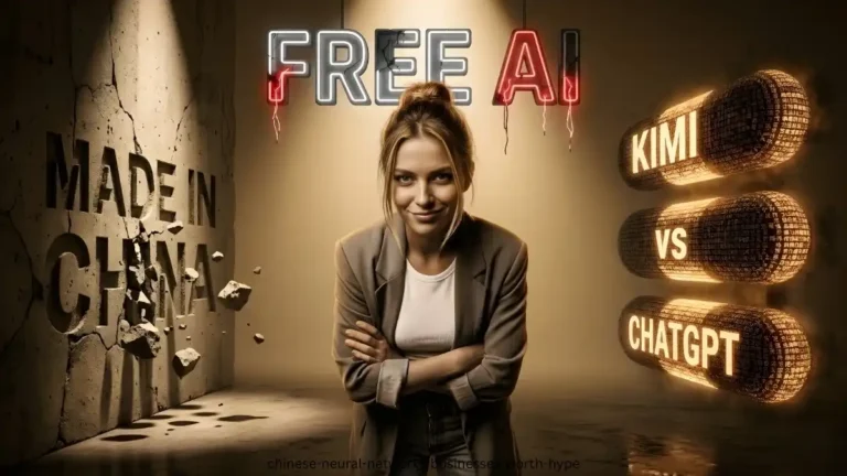 An image representing the use of Chinese neural networks for businesses, showcasing various AI tools in China.