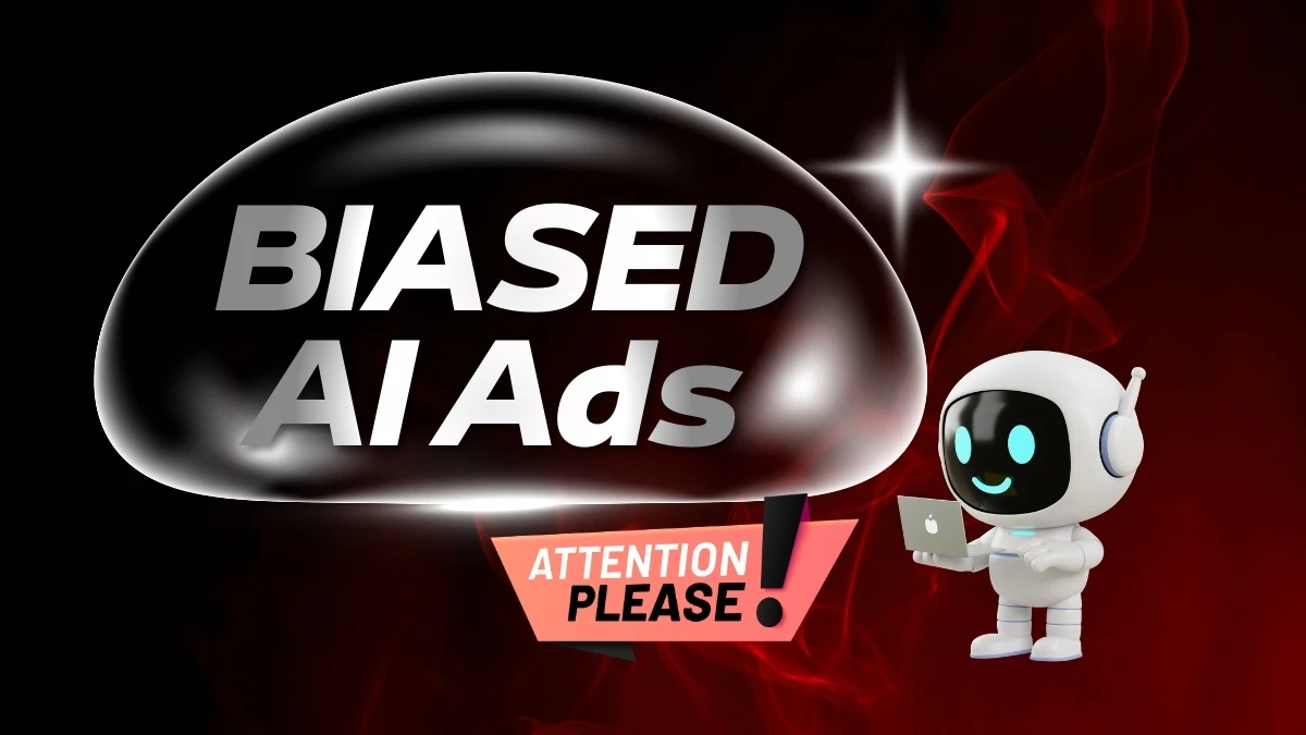 New Data: ChatGPT ads impact small business. AI Ads Bias? 68 Chart showing the impact of AI ads on small businesses, highlighting potential bias.