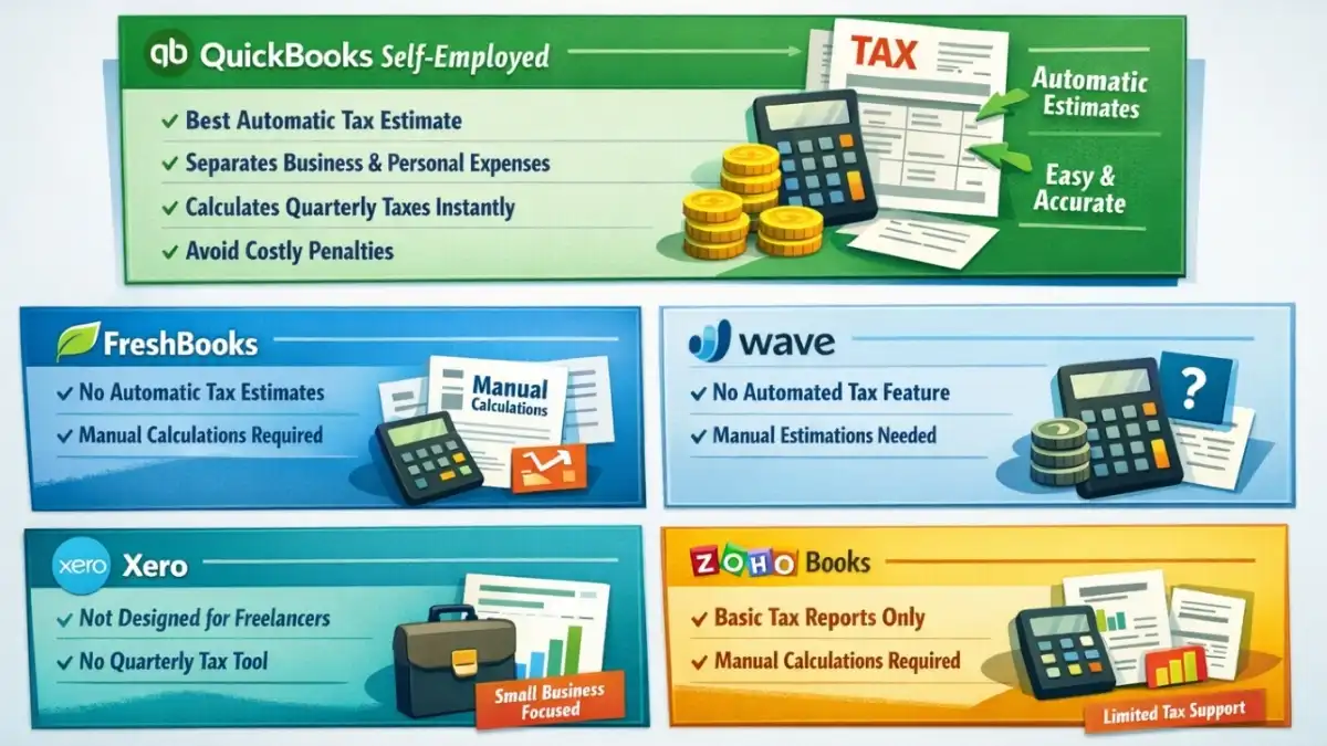 The Best Accounting Software for Self-Employed Professionals in 2026 Is Not the One You Heard About on a Podcast 2 Accounting Software for Self-Employed That Automatically Calculates Quarterly Estimated Taxes