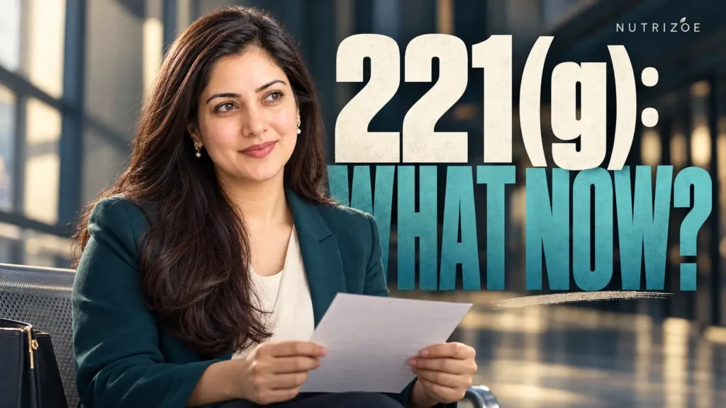 Aradhana Sharma explains F-1 visa 221(g) for Indian students, from the interview notice to the next decision.