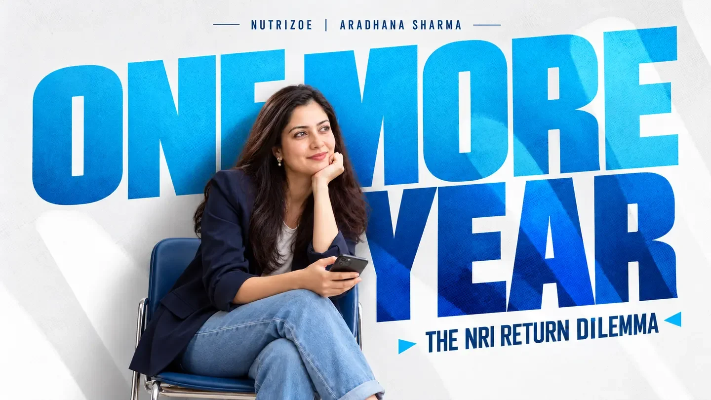 Shudarshani’s “one more year” promise frames the NRI return dilemma in Aradhana Sharma’s account of Indian families in America weighing moving back to India against the life they have built in the US.